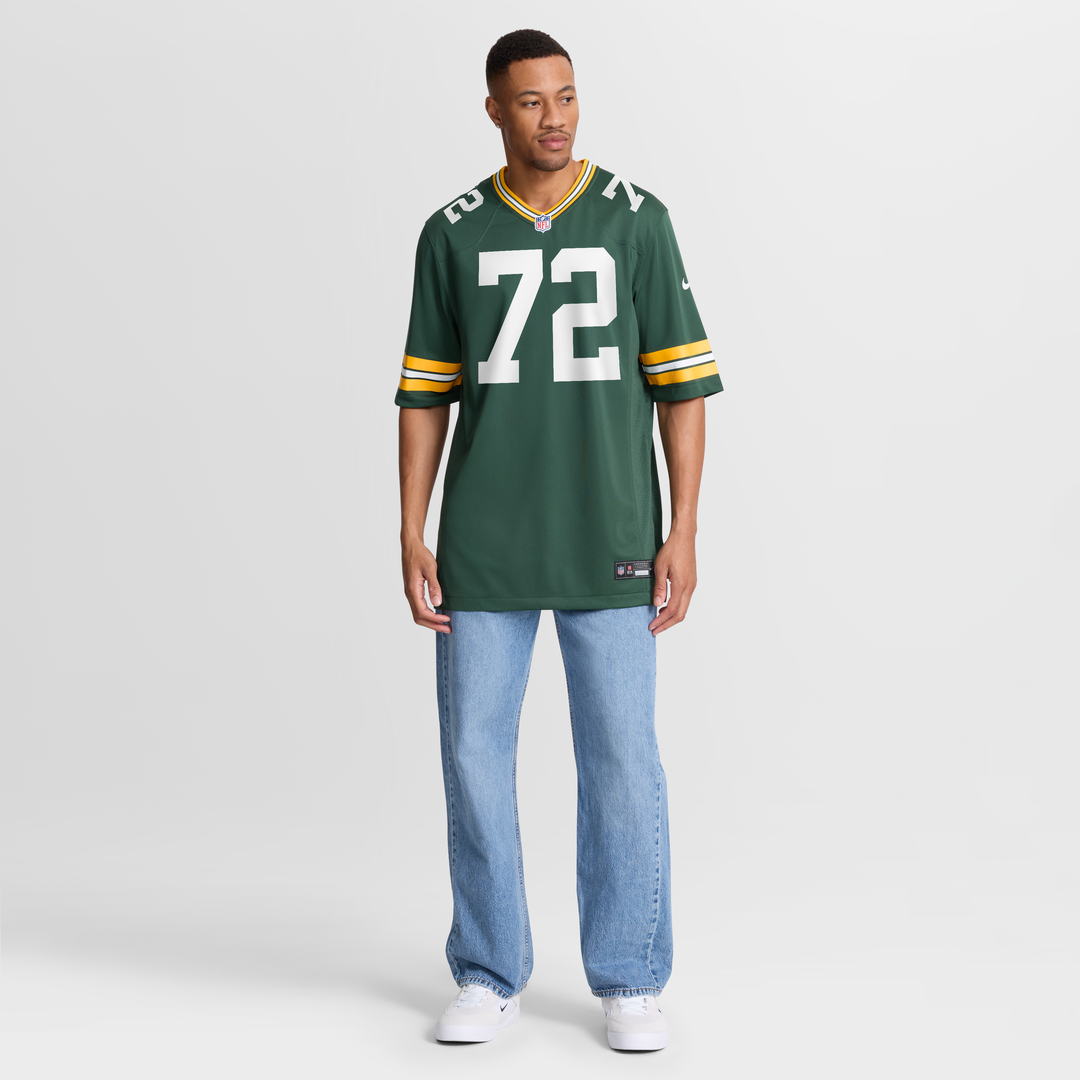 Green Bay Packers Brant Banks Nike Green Team Game Jersey