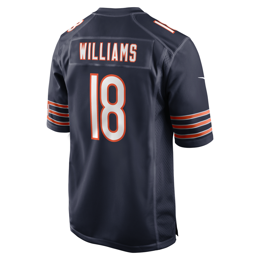 Chicago Bears Caleb Williams Nike White First Round Pick Player Game Jersey