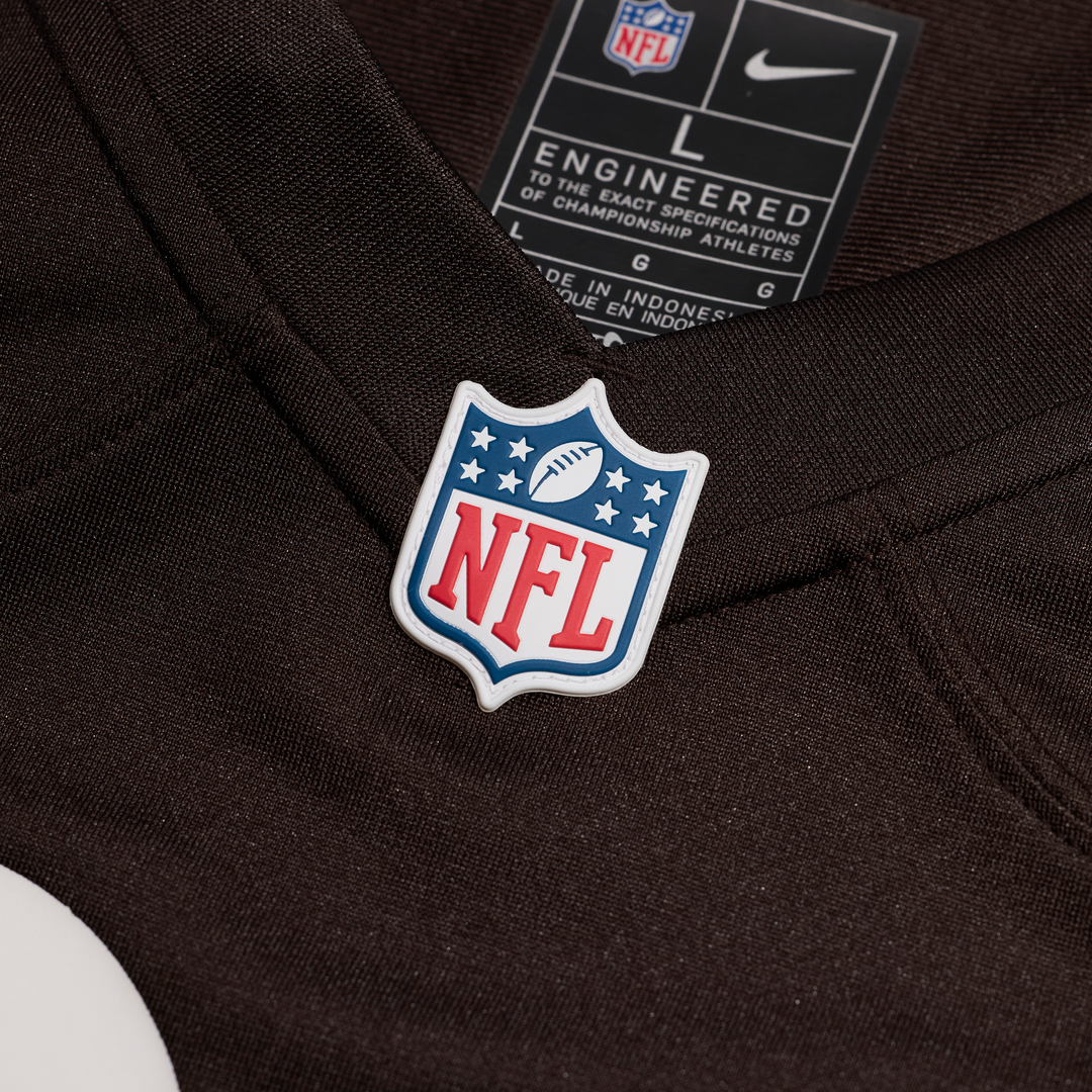 Cleveland Browns Toriano Pride Jr. Nike Brown Team Game Jersey