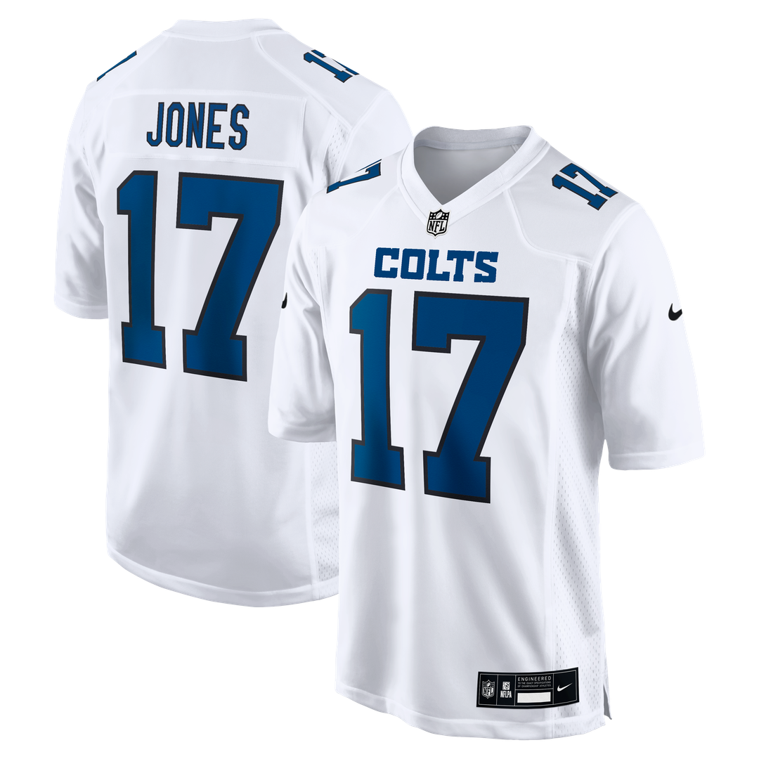 Indianapolis Colts Daniel Jones Nike Tundra White Fashion Game Jersey