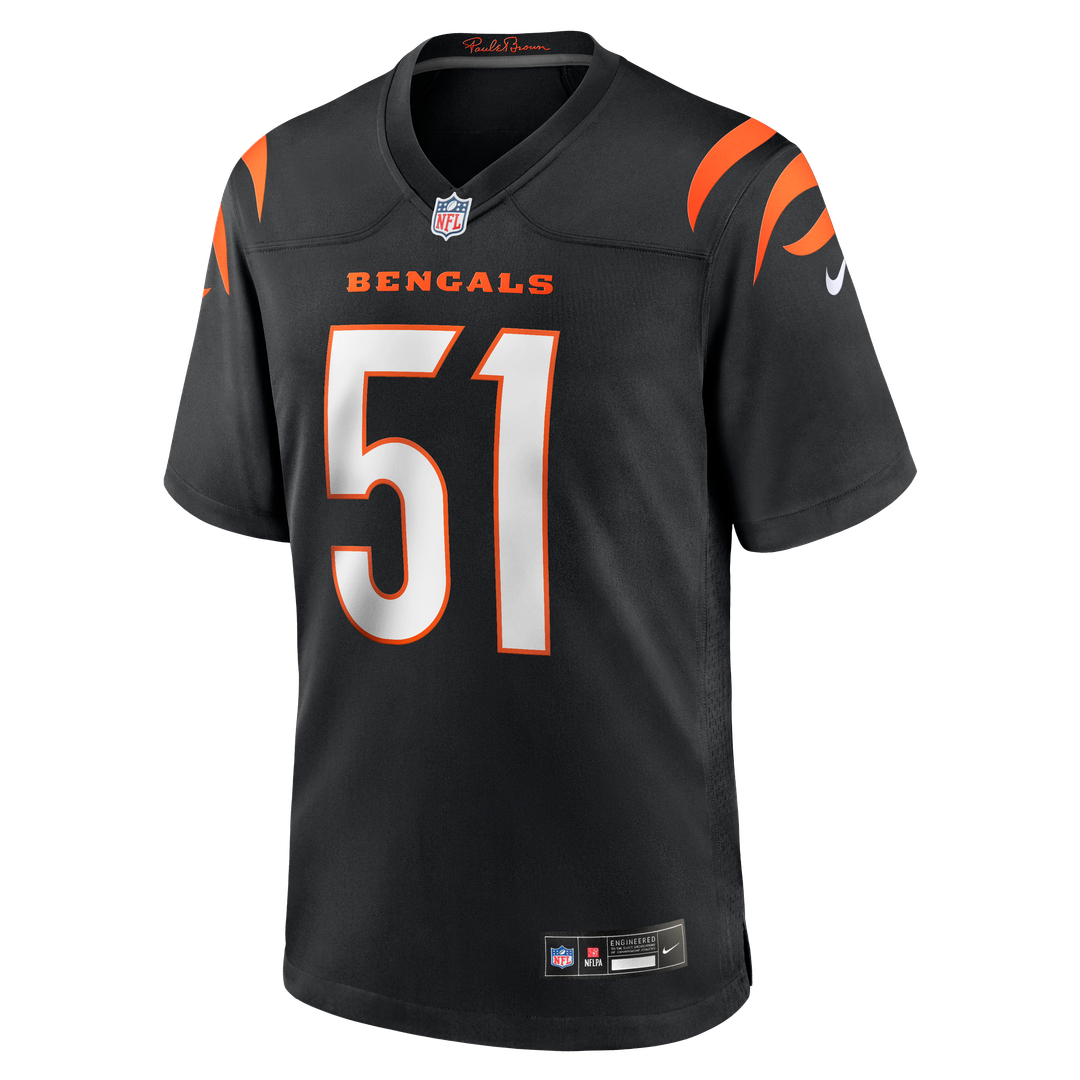Cincinnati Bengals Isaiah Foskey Nike Black Team Game Jersey