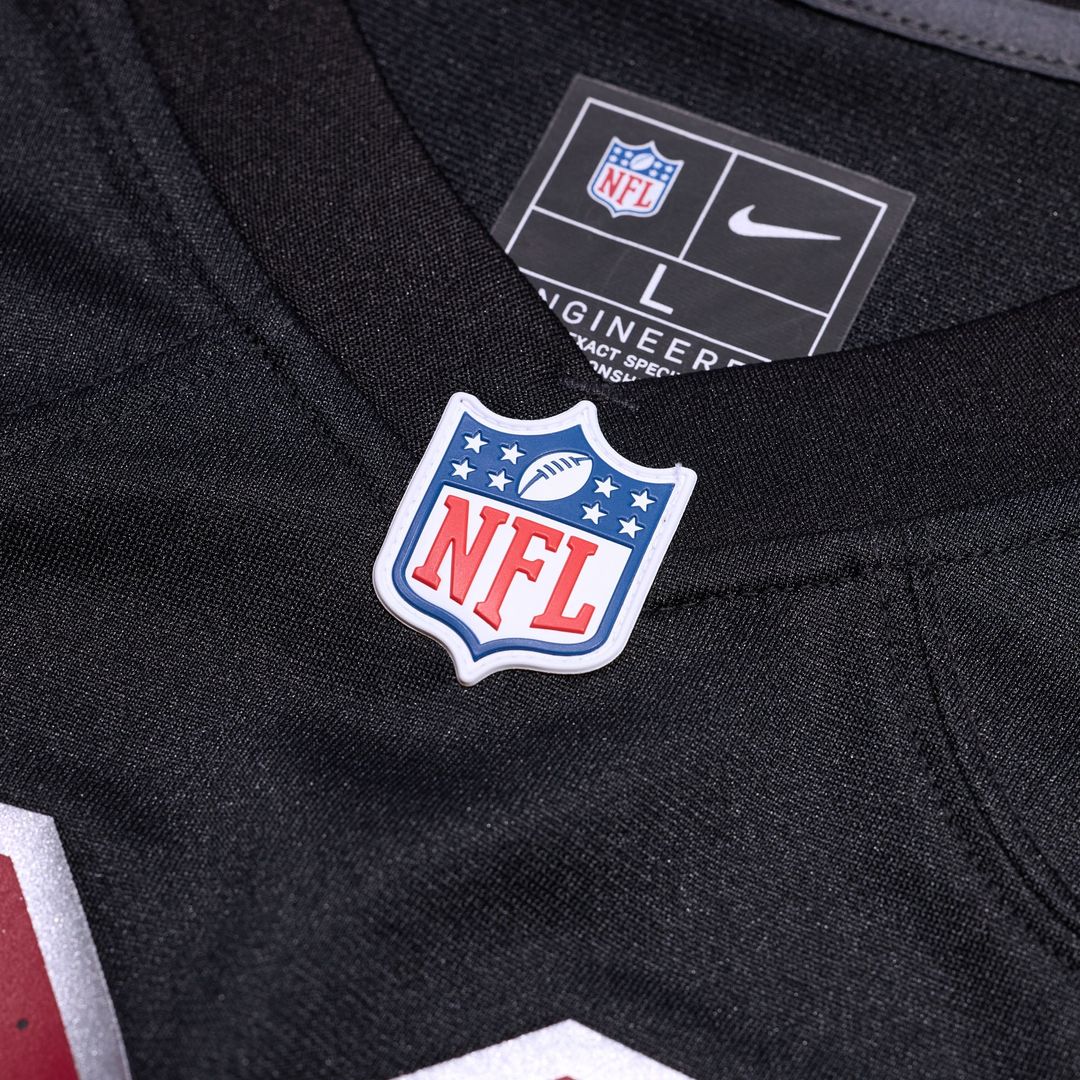 Arizona Cardinals Nike Black Alternate Custom Game Jersey