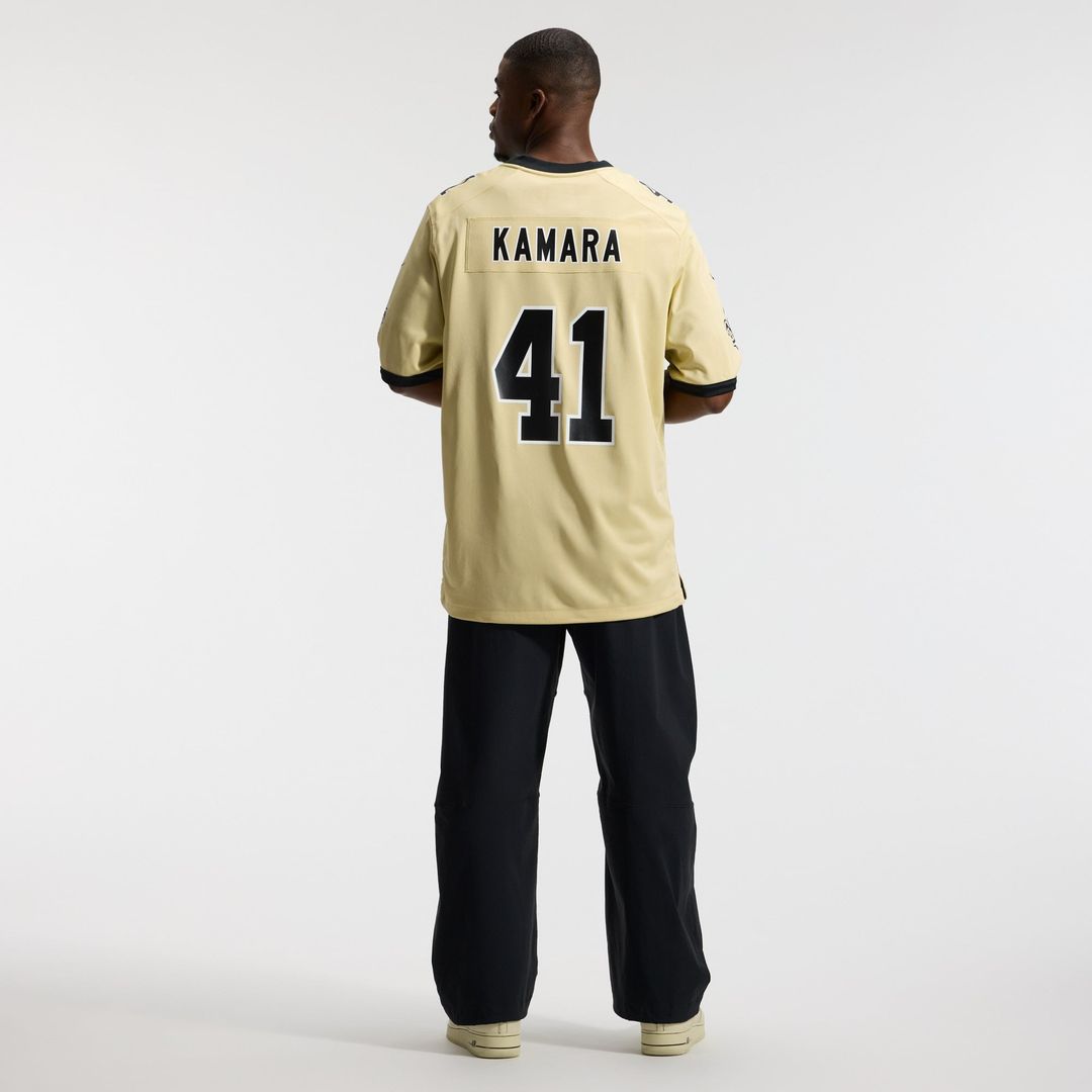 New Orleans Saints Alvin Kamara Nike White Alternate Game Jersey