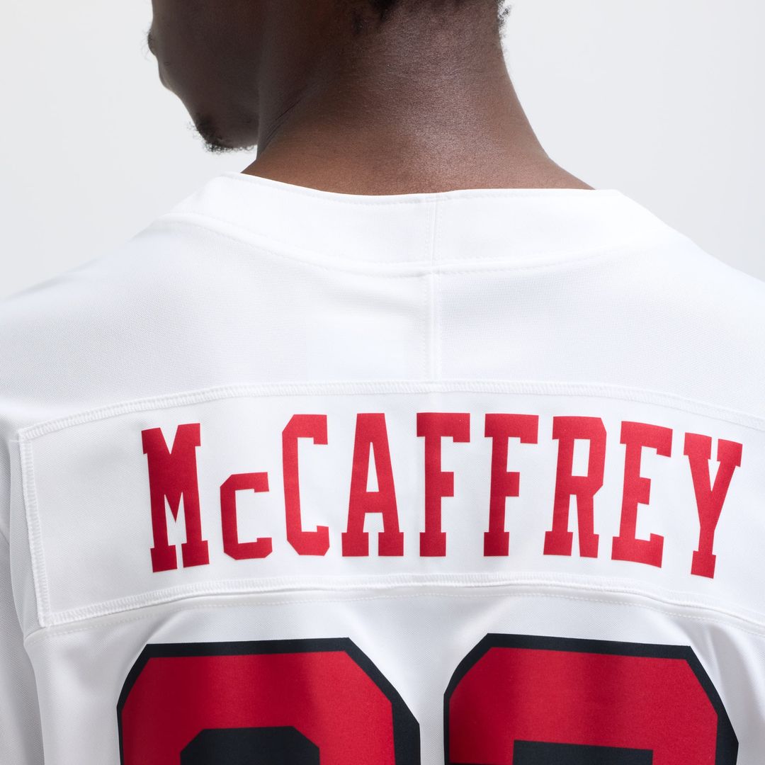 San Francisco 49ers Christian McCaffrey Nike Scarlet Vapor F.U.S.E. Limited Jersey