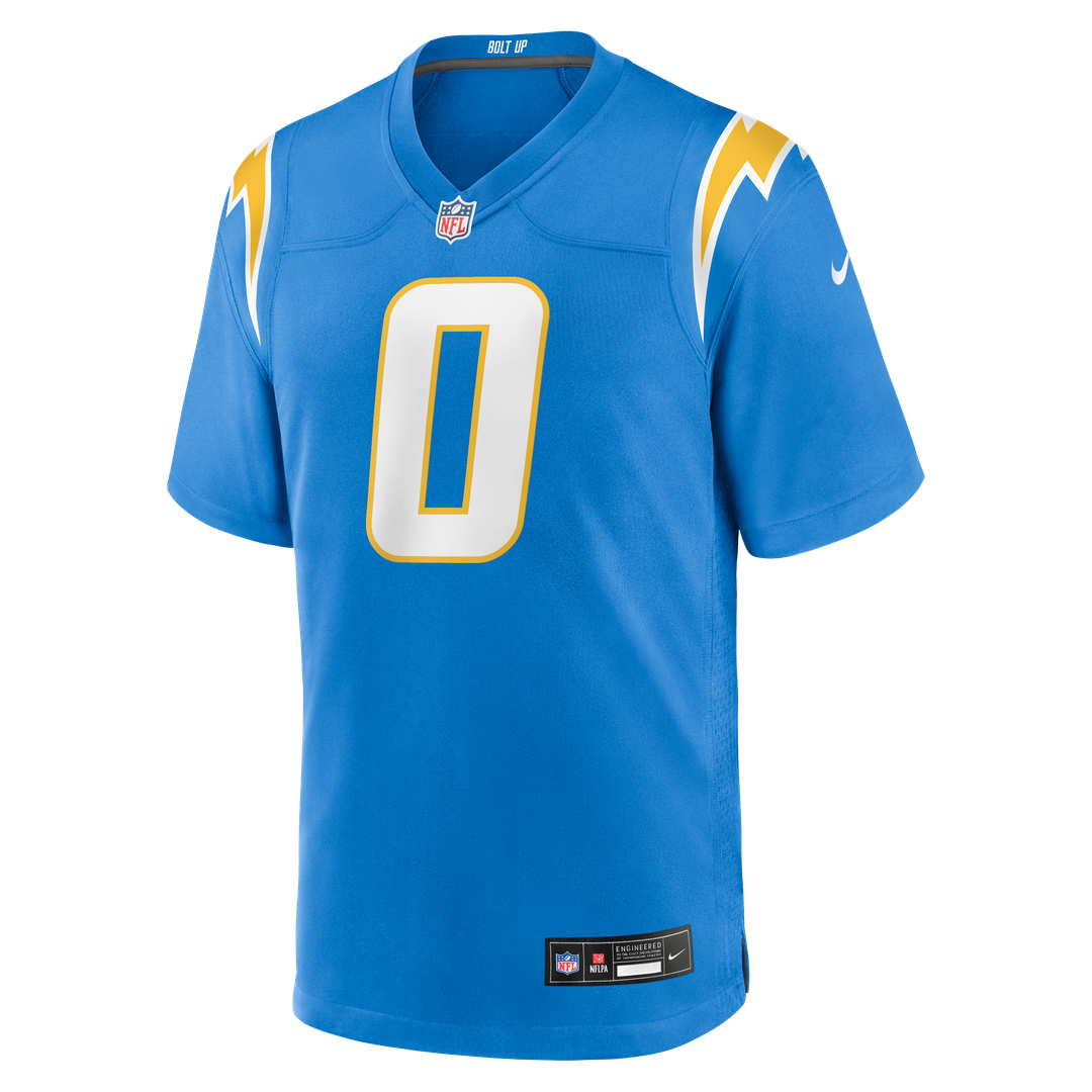 Los Angeles Chargers Daiyan Henley Nike Powder Blue Team Game Jersey