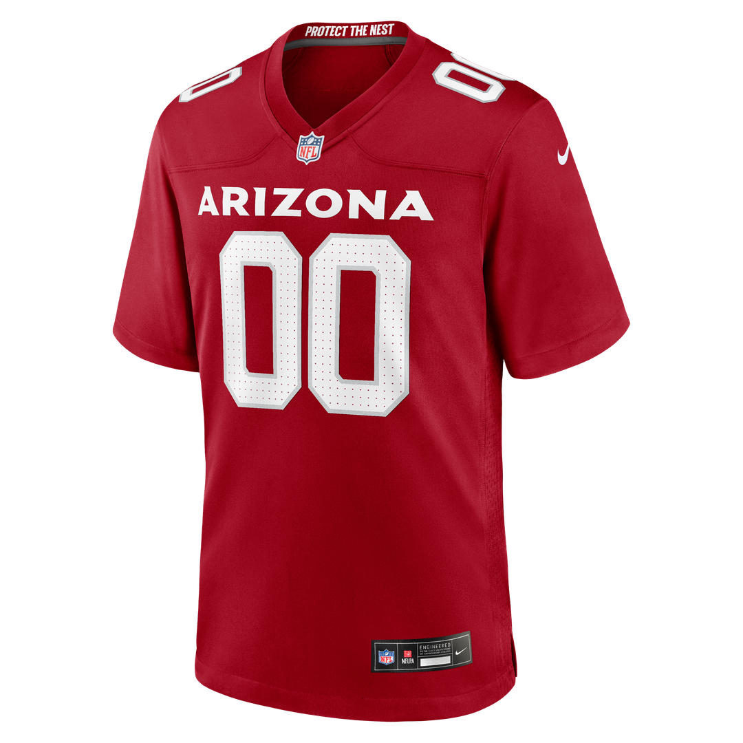 Arizona Cardinals Nike Black Alternate Custom Game Jersey