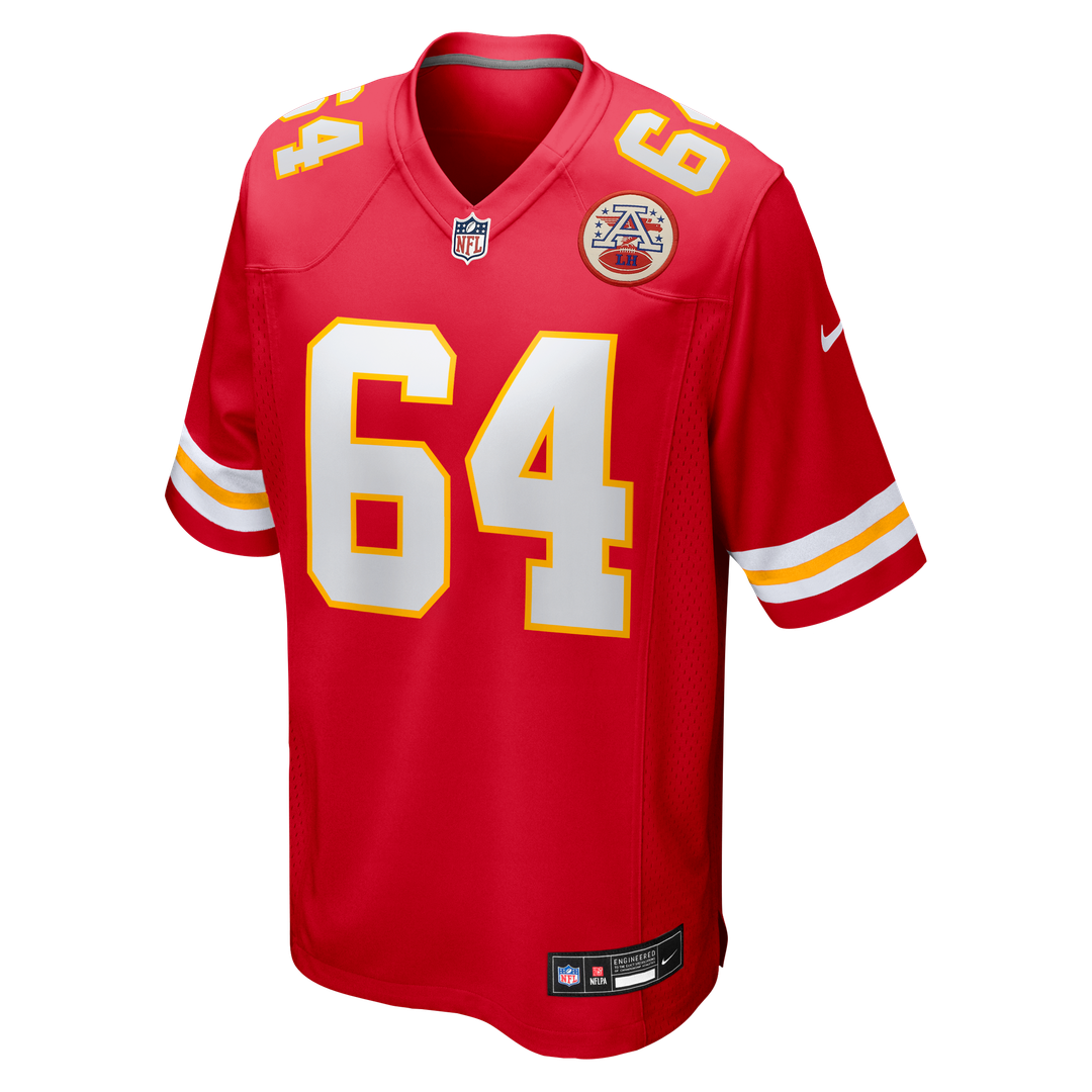 Kansas City Chiefs Wanya Morris Nike Red Game Jersey