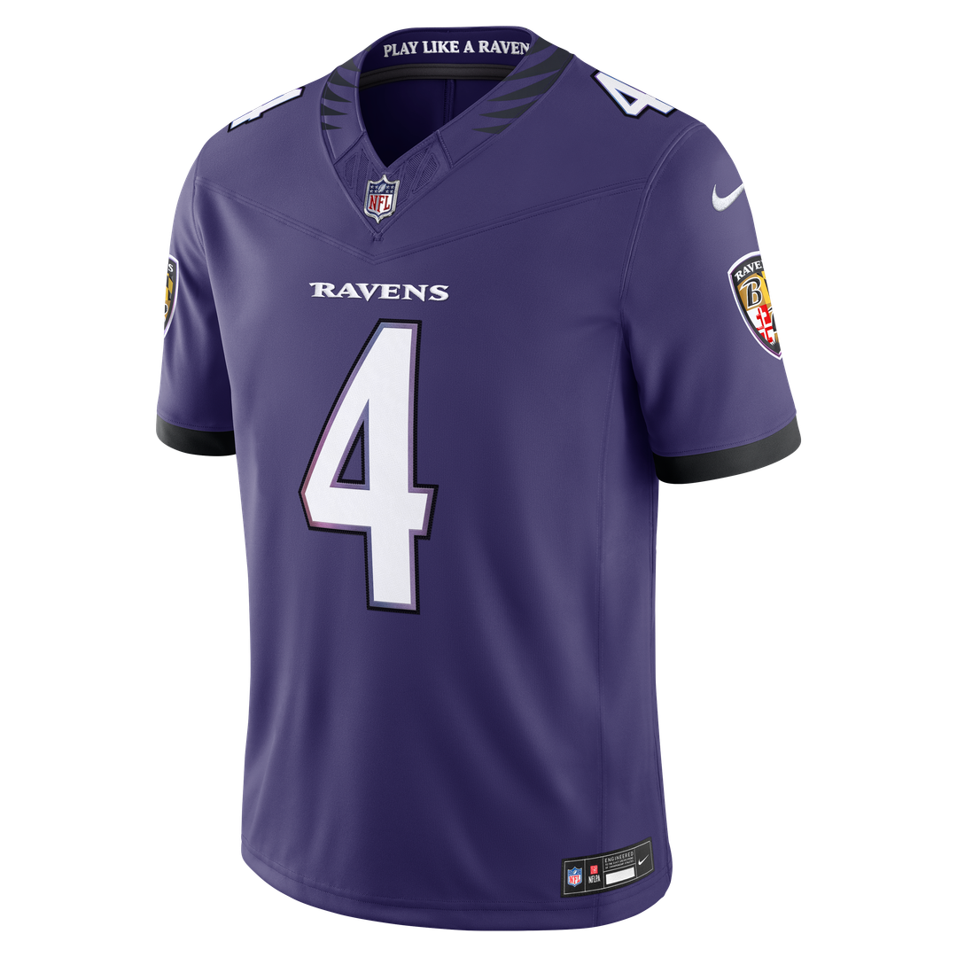 Baltimore Ravens Zay Flowers Nike Black Alternate Alternate Vapor F.U.S.E. Stitched Limited Jersey