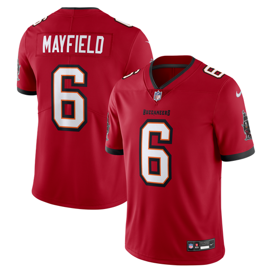 Tampa Bay Buccaneers Baker Mayfield Nike Red Vapor Untouchable Limited Jersey