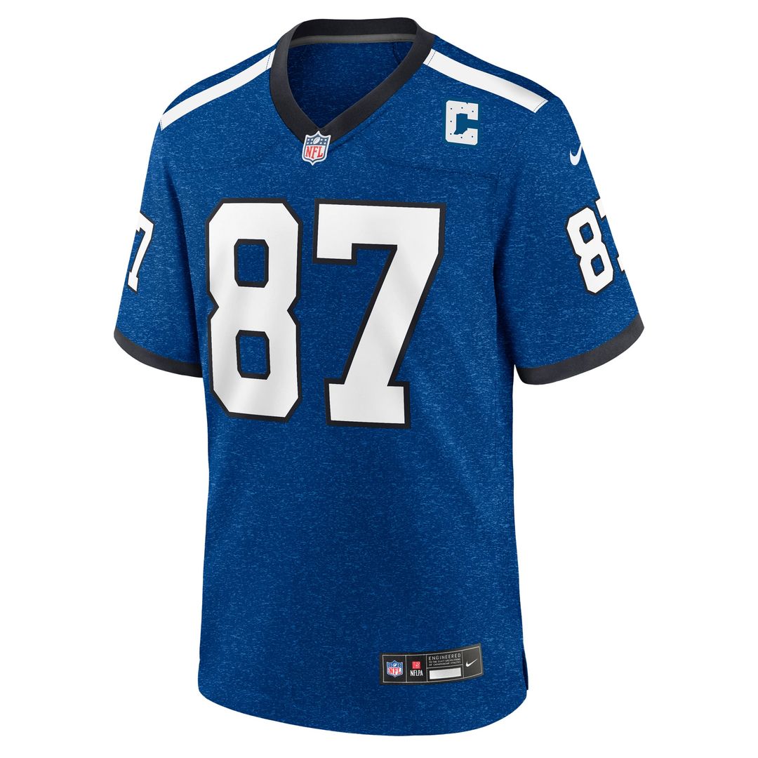 Indianapolis Colts Reggie Wayne Nike Royal Retired Player Game Jersey