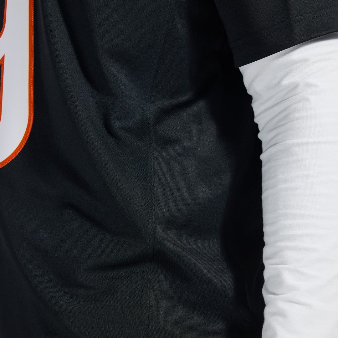 Cincinnati Bengals Joe Burrow Nike Orange Alternate Vapor F.U.S.E. Stitched Limited Jersey