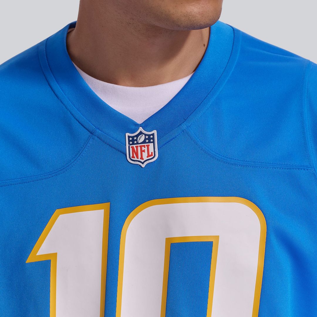 Los Angeles Chargers Justin Herbert Nike Navy Alternate Super Chargers Game Player Jersey