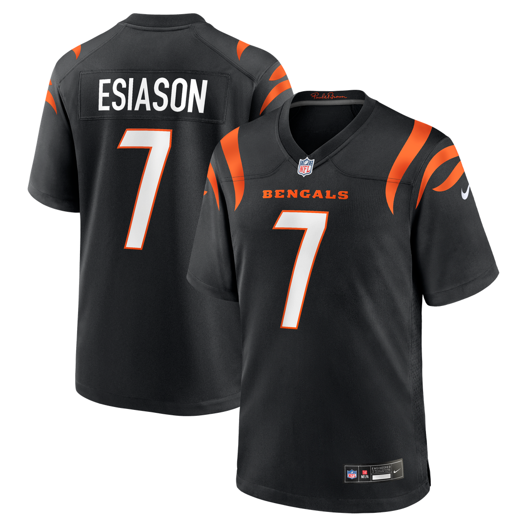 Cincinnati Bengals Boomer Esiason Nike Orange Retired Player Alternate Game Jersey