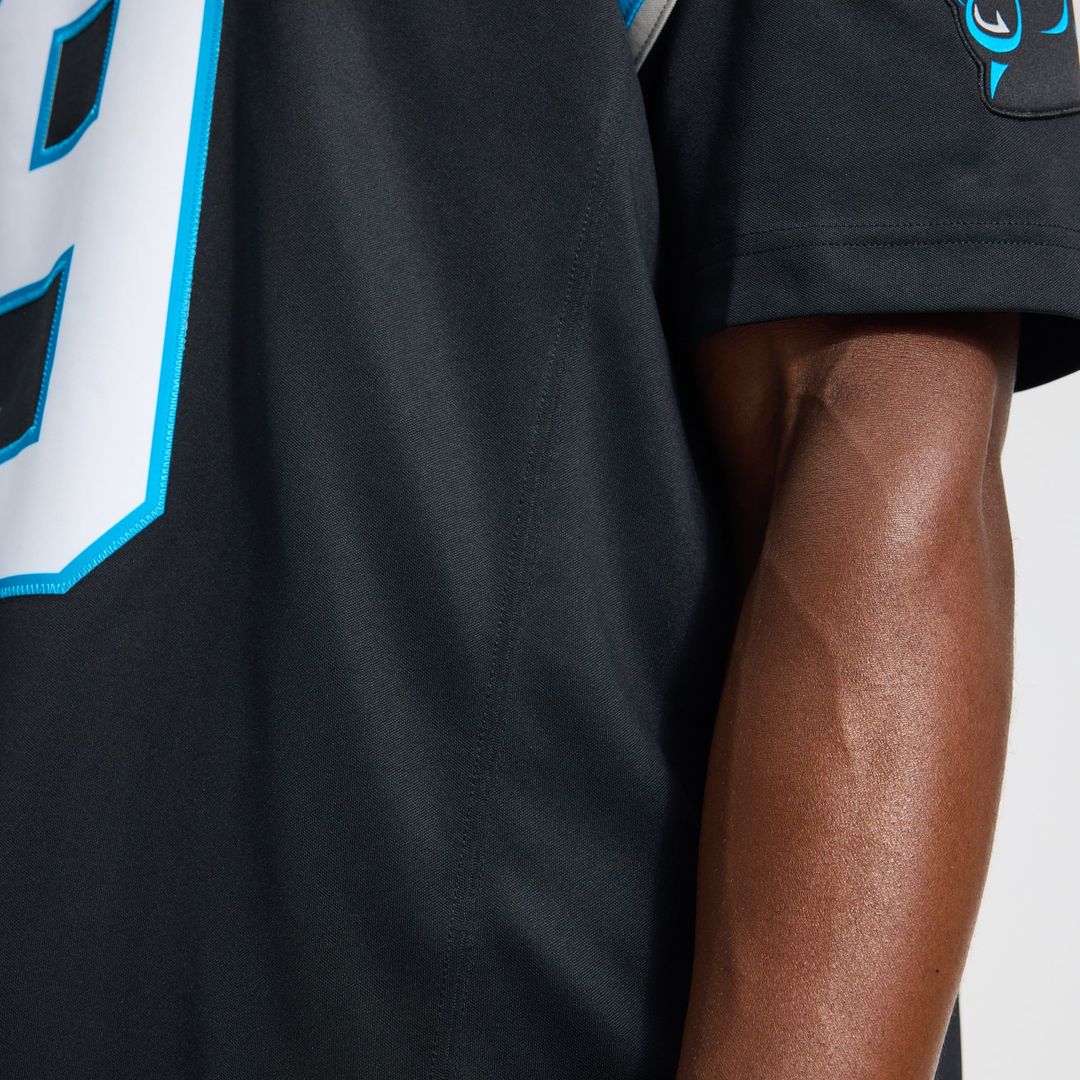 Carolina Panthers Bryce Young Nike Blue Alternate Vapor F.U.S.E. Stitched Limited Jersey