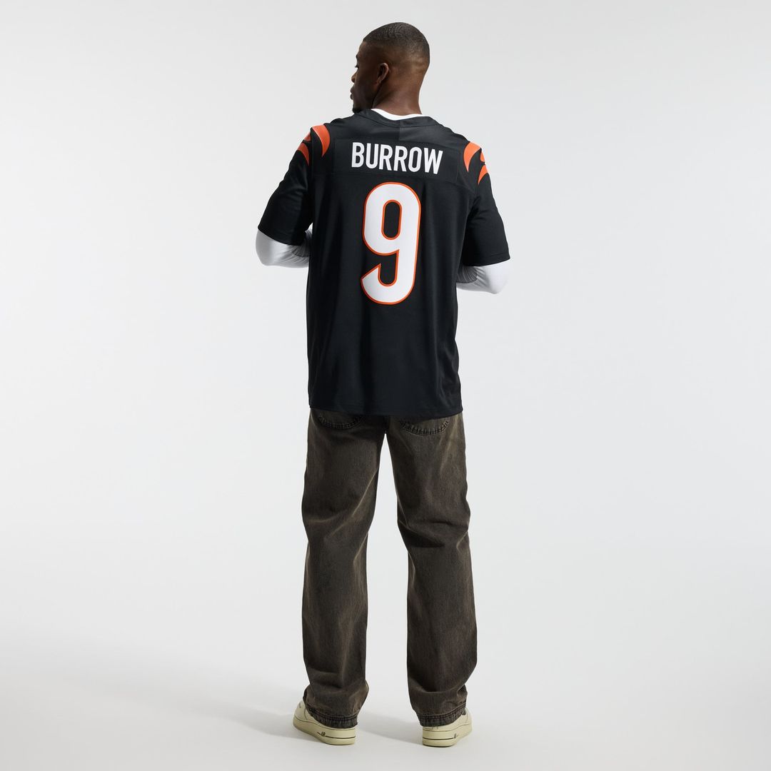 Cincinnati Bengals Joe Burrow Nike White Vapor F.U.S.E. Stitched Limited Jersey