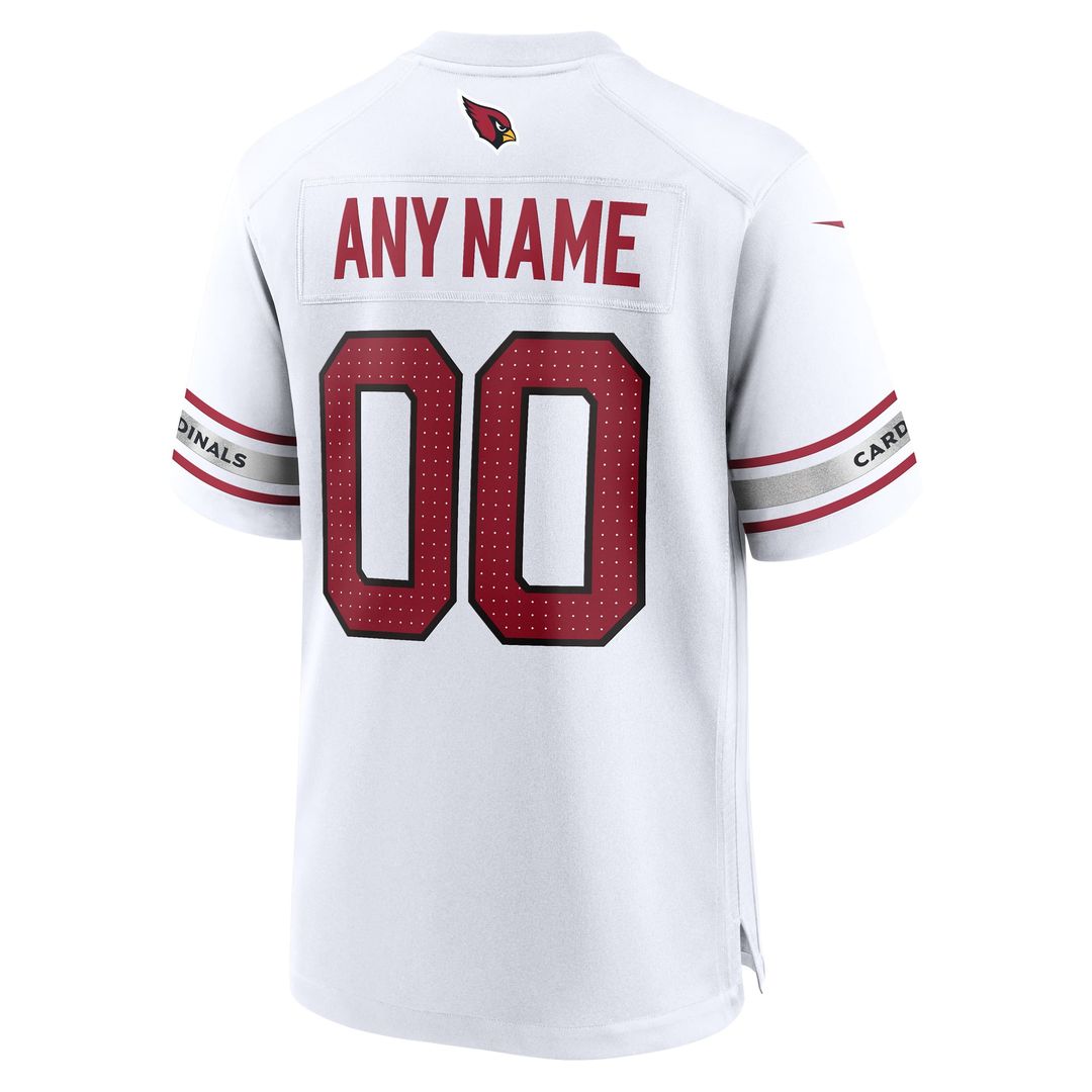 Arizona Cardinals Nike Cardinal Custom Game Jersey