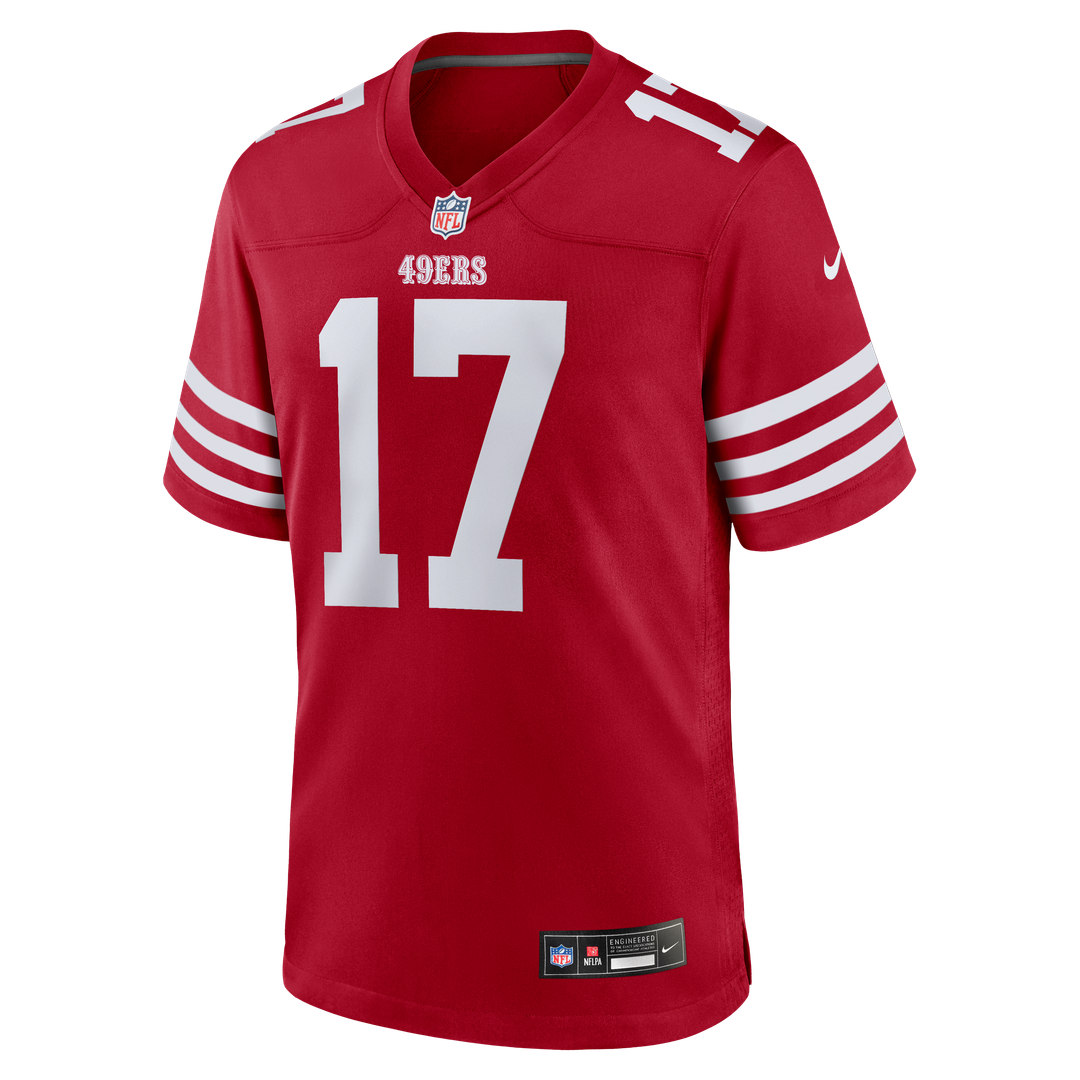 San Francisco 49ers Jordan Watkins Nike Scarlet Team Game Jersey