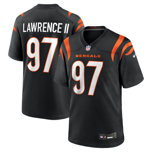 Cincinnati Bengals Dexter Lawrence II Nike Black Game Jersey