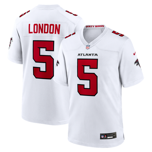 Atlanta Falcons Drake London Nike White Game Jersey