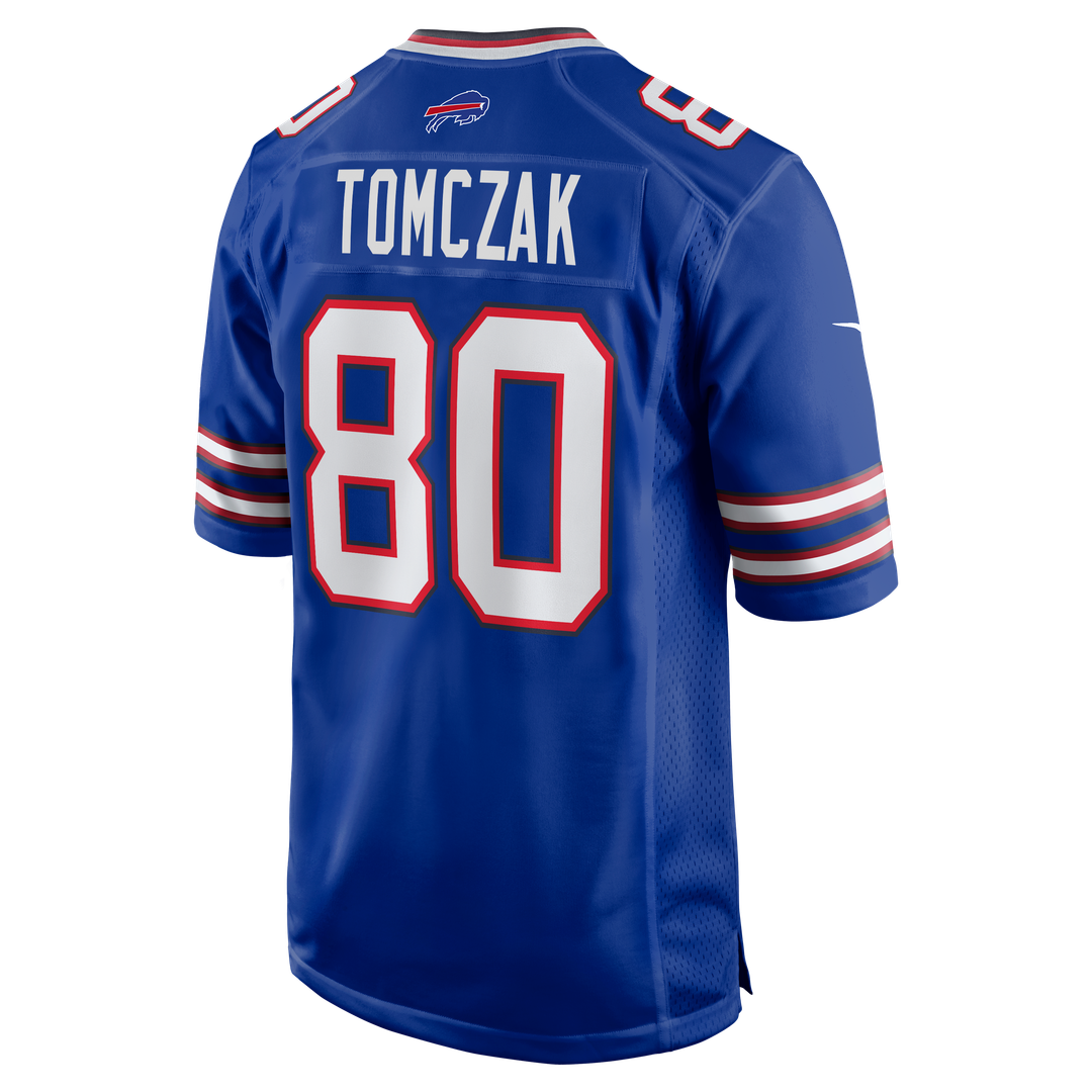 Buffalo Bills Max Tomczak Nike Royal Team Game Jersey