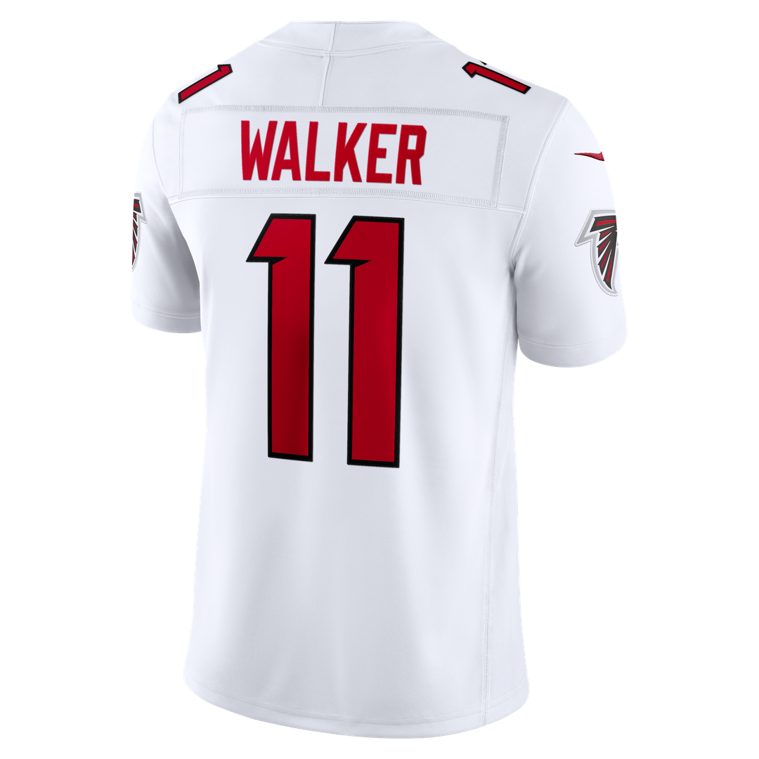Atlanta Falcons Jalon Walker Nike White Vapor F.U.S.E. Stitched Limited Jersey