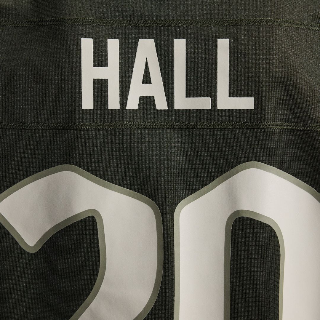 New York Jets Breece Hall Nike Green Rivalries Collection Game Jersey
