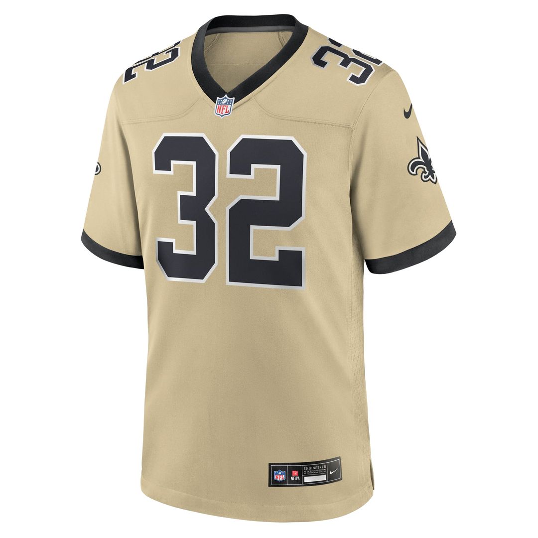 New Orleans Saints Tyrann Mathieu Nike Black Game Jersey