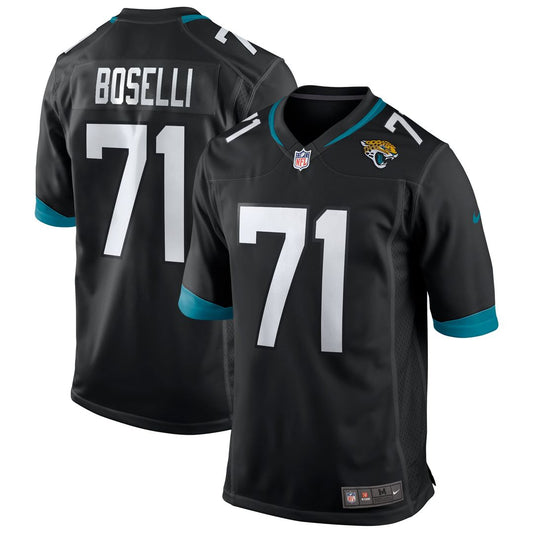 Jacksonville Jaguars Tony Boselli Nike Black Retired Player Alternate Game Jersey