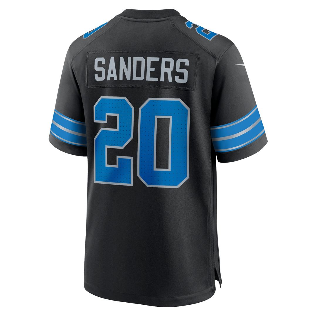 Detroit Lions Barry Sanders Nike Blue Retired Player Game Jersey