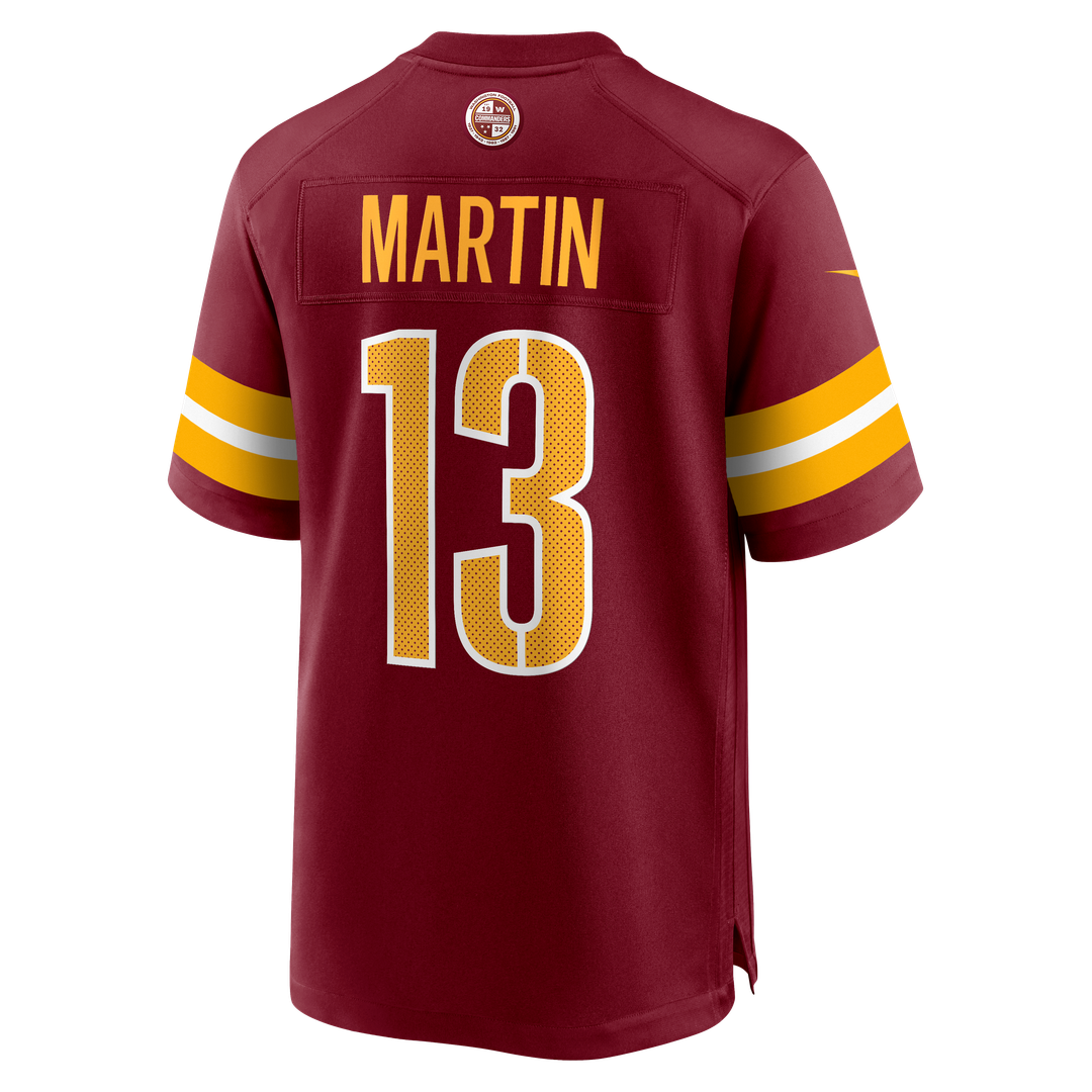 Washington Commanders Tay Martin Nike Burgundy Team Game Jersey