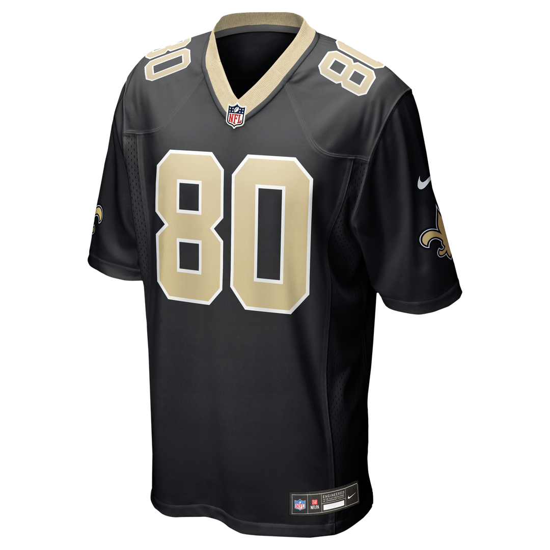New Orleans Saints Moliki Matavao Nike Black Team Game Jersey