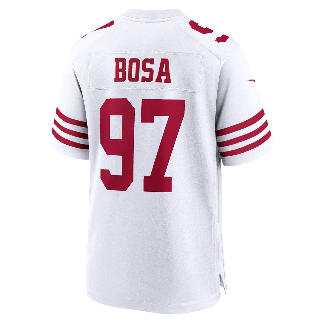 San Francisco 49ers Nick Bosa Nike Scarlet Player Game Jersey