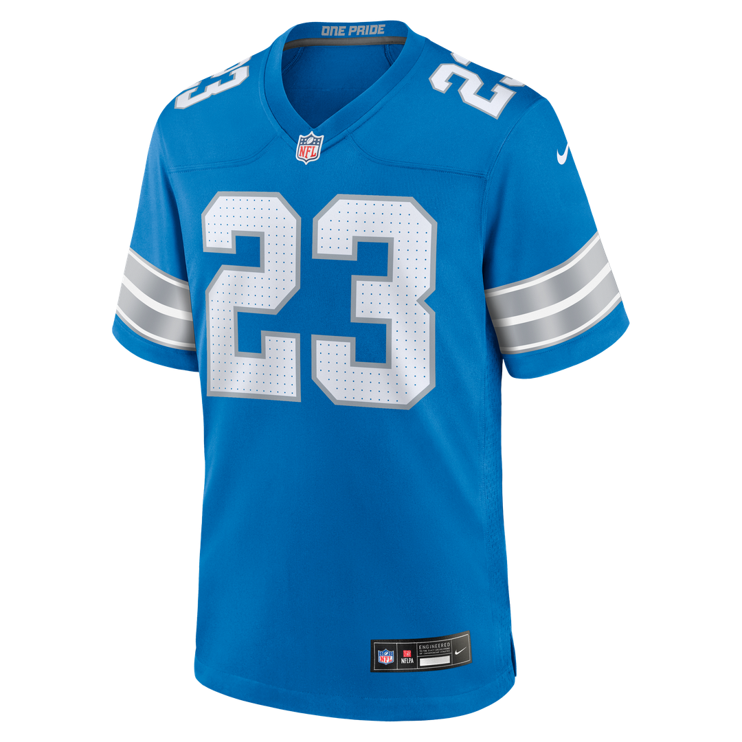 Detroit Lions Rock Ya-Sin Nike Blue Team Game Jersey