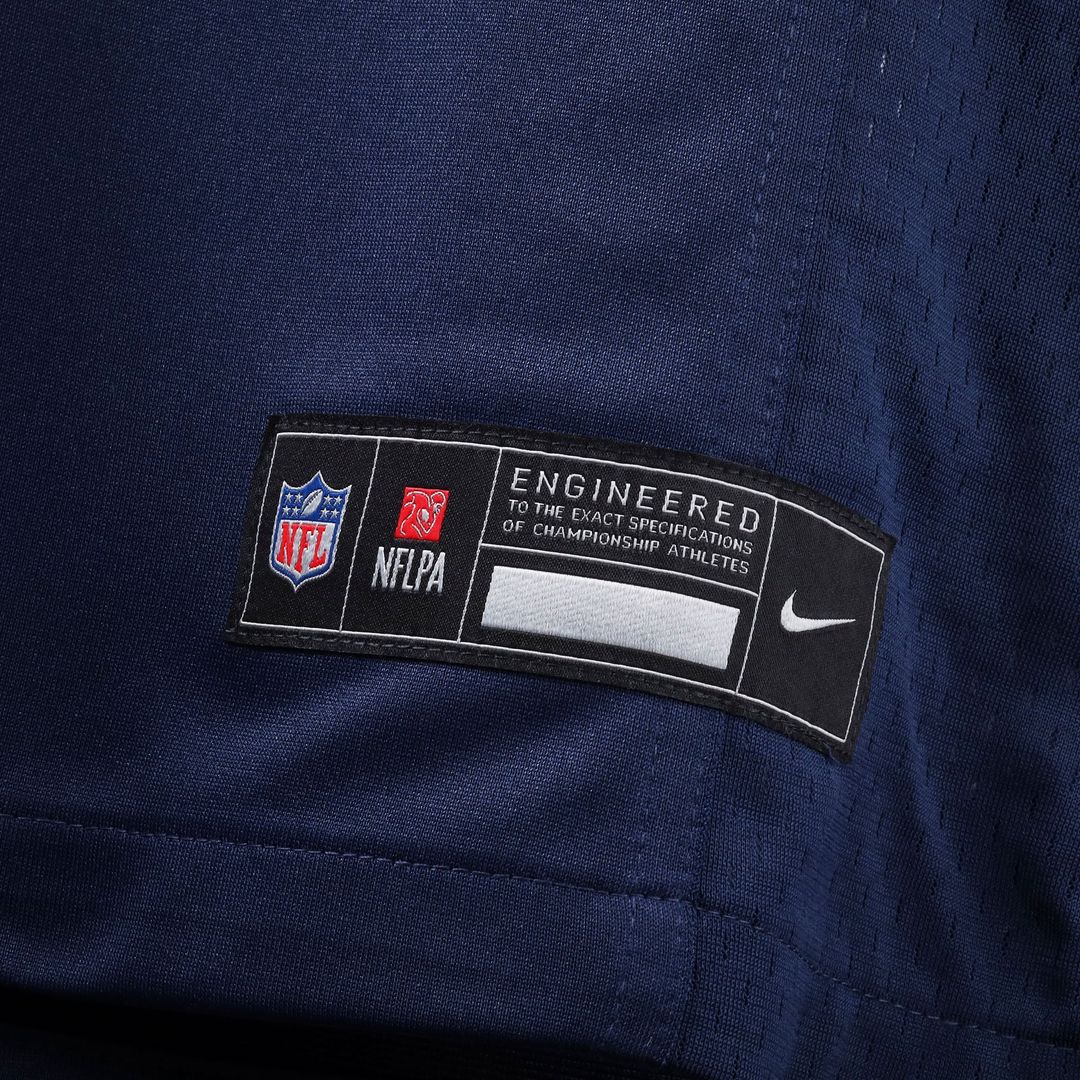 Seattle Seahawks Robbie Ouzts Nike College Navy Team Game Jersey