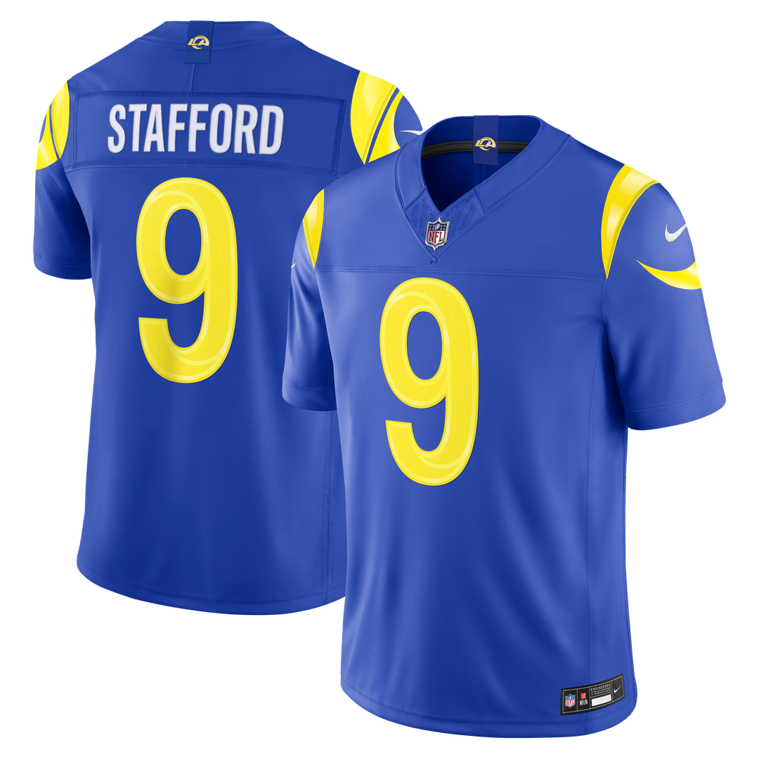 Los Angeles Rams Matthew Stafford Nike White Vapor F.U.S.E. Stitched Limited Jersey