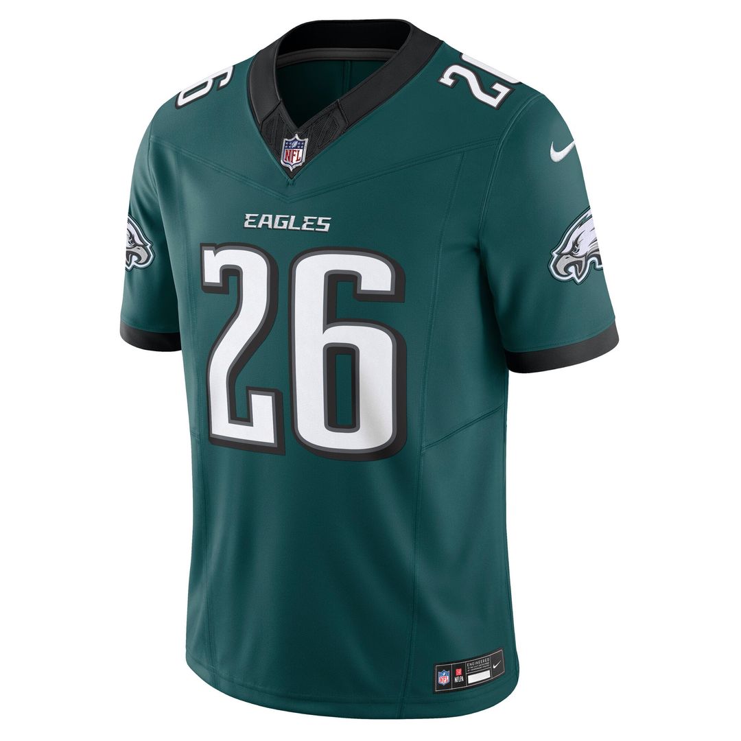 Philadelphia Eagles Saquon Barkley Nike Kelly Green Alternate Vapor F.U.S.E. Limited Jersey