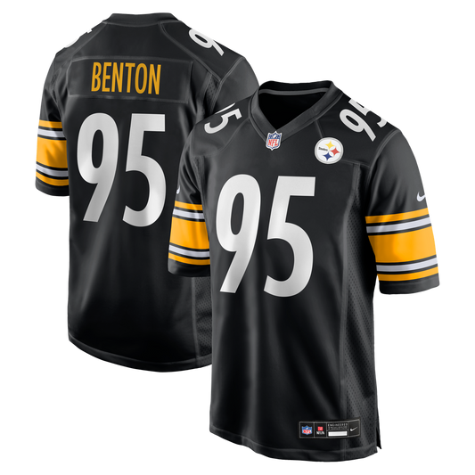 Pittsburgh Steelers Keeanu Benton Nike Black Team Game Jersey