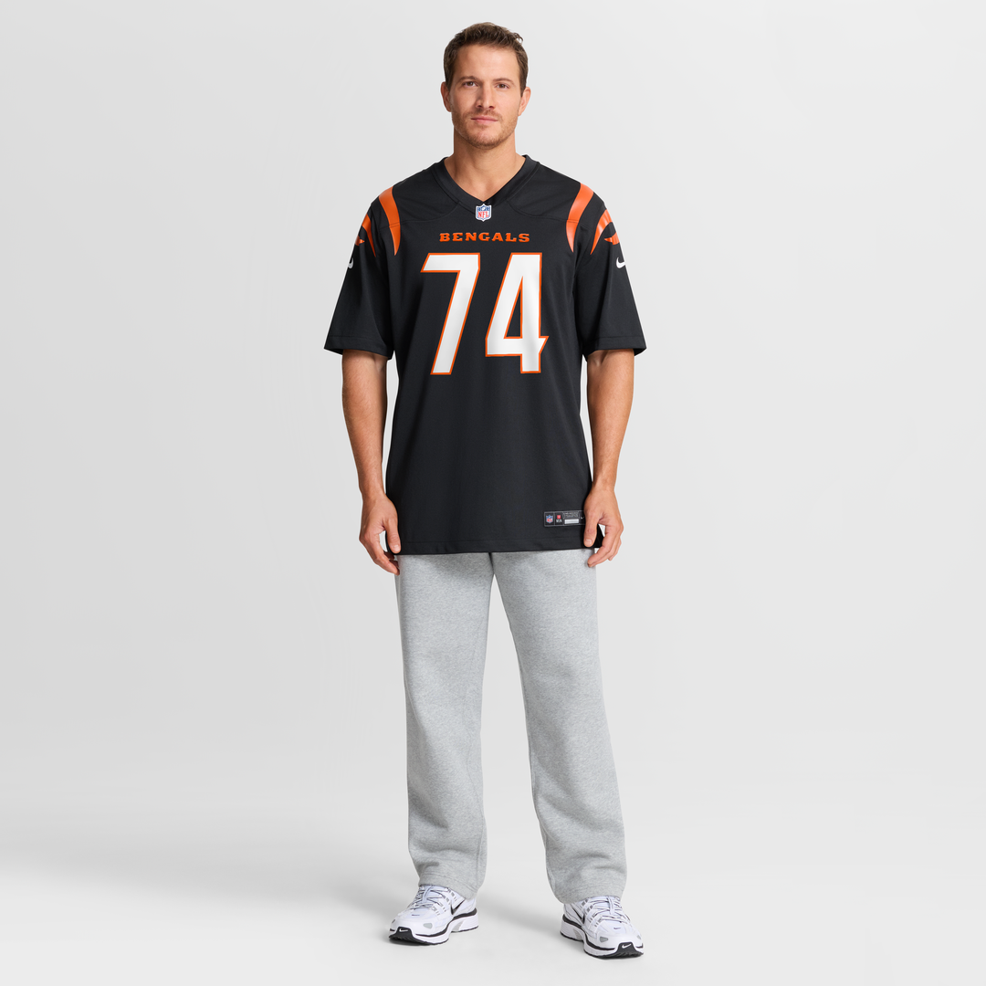 Cincinnati Bengals Jalen Rivers Nike Black Team Game Jersey