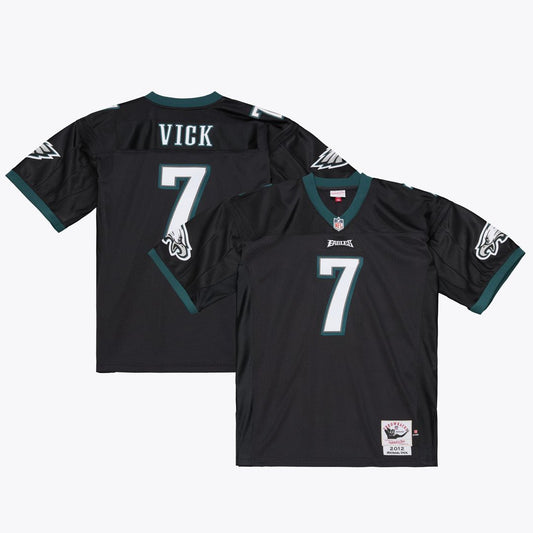 Philadelphia Eagles Michael Vick Mitchell & Ness Black 2012 Authentic Throwback Jersey