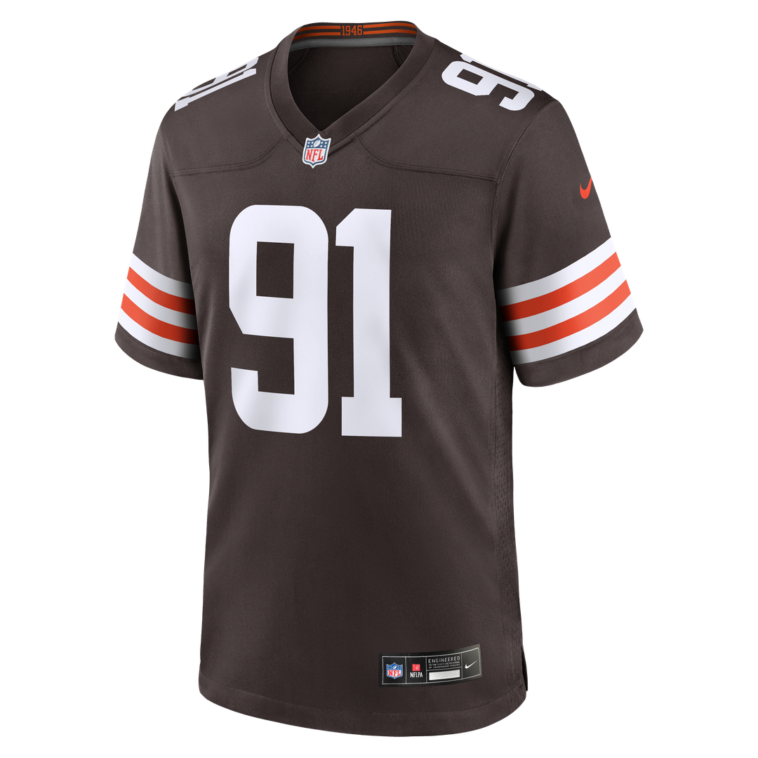 Cleveland Browns Alex Wright Nike Brown Team Game Jersey