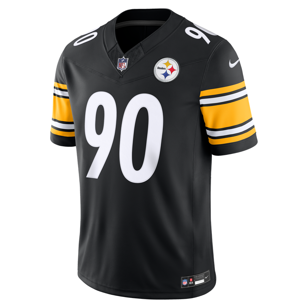 Pittsburgh Steelers T.J. Watt Nike Gold Alternate Vapor F.U.S.E. Stitched Limited Jersey