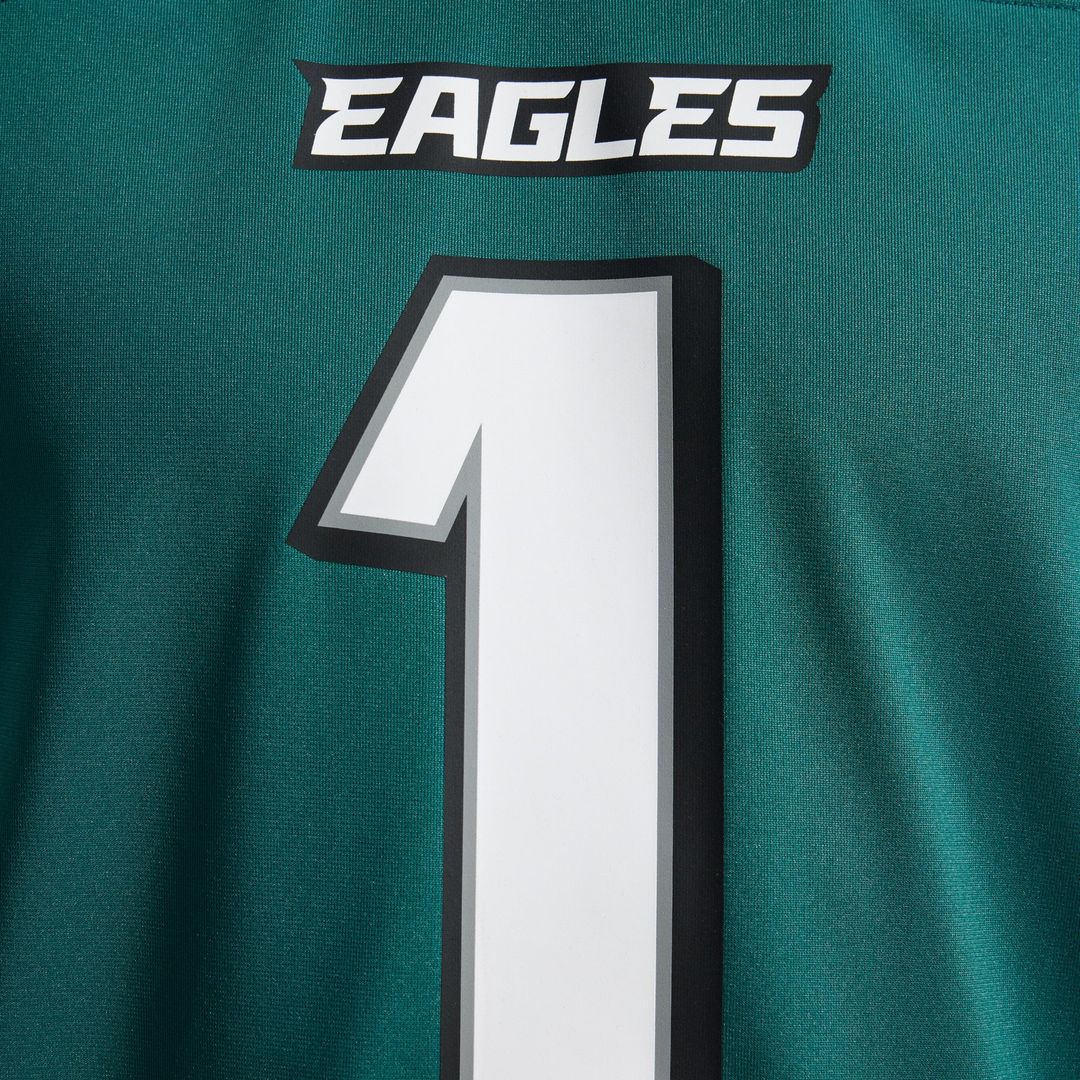 Philadelphia Eagles Jalen Hurts Nike Midnight Green Team Game Jersey