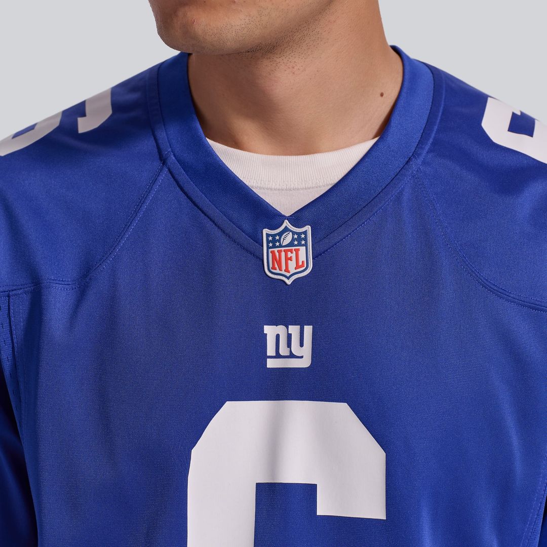 New York Giants Jaxson Dart Nike Red Alternate Century Red Game Jersey
