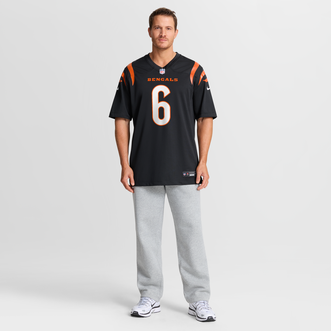 Cincinnati Bengals Bryan Cook Nike Black Team Game Jersey