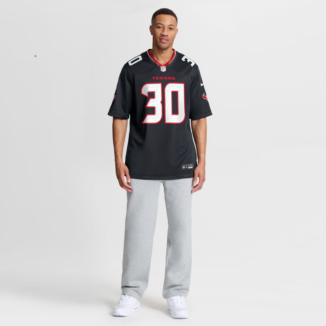 Houston Texans Brandon Codrington Nike Navy Team Game Jersey