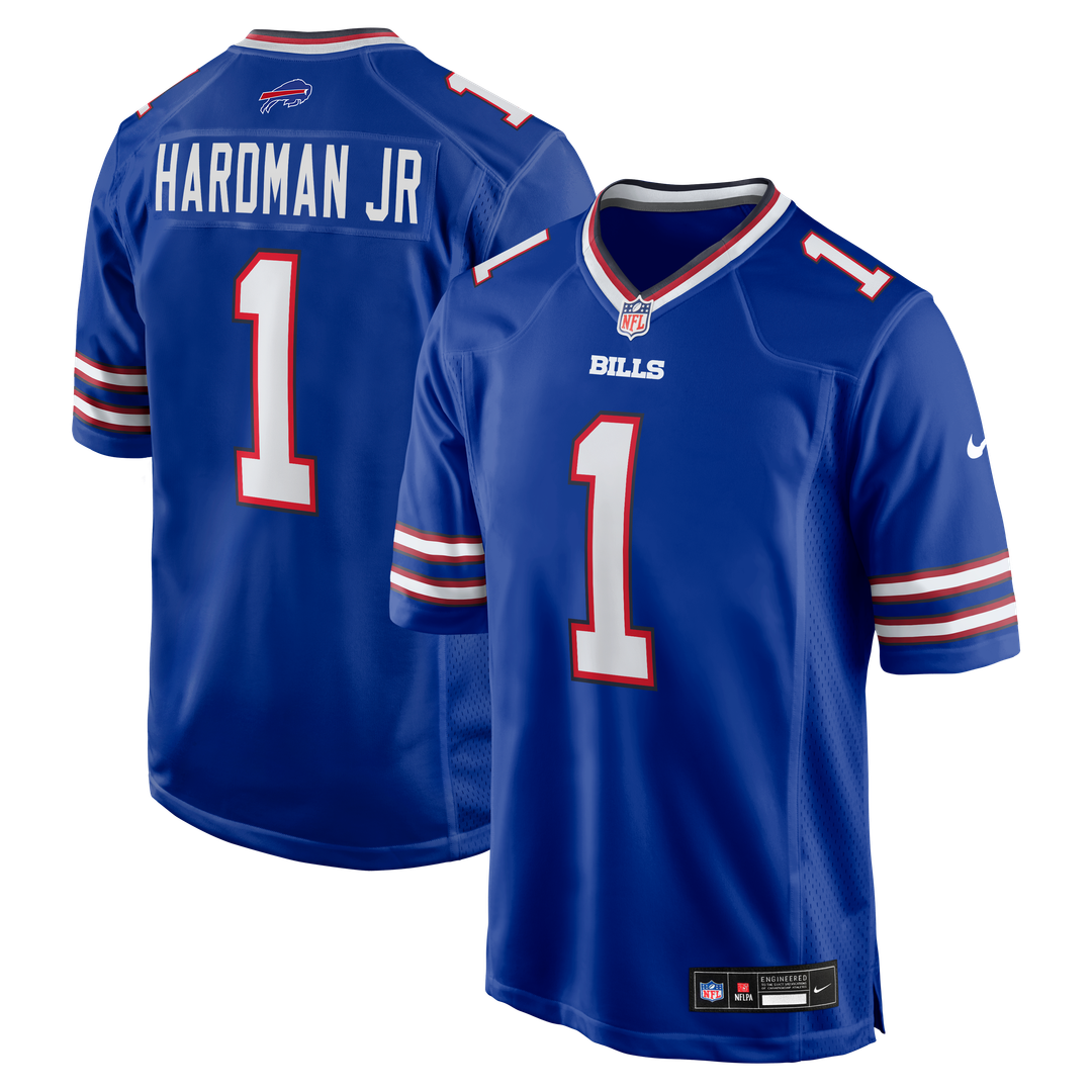 Buffalo Bills Mecole Hardman Nike Royal Team Game Jersey