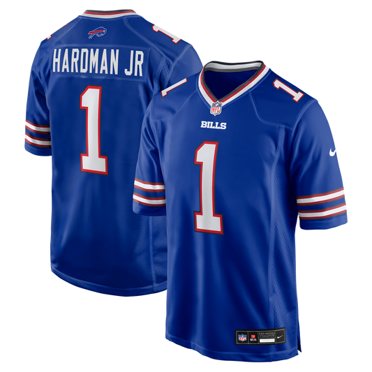 Buffalo Bills Mecole Hardman Nike Royal Team Game Jersey