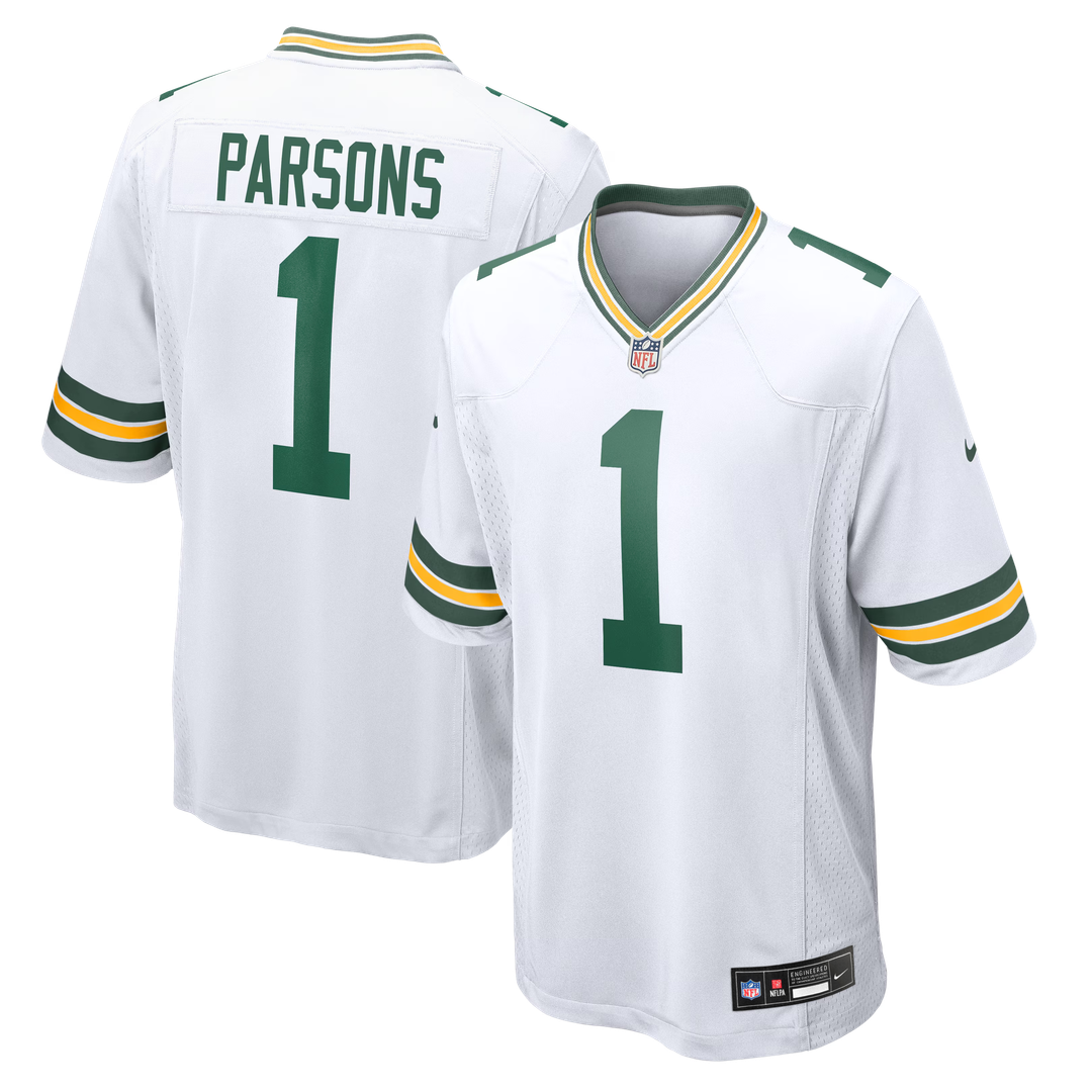 Green Bay Packers Micah Parsons Nike Green Game Player Jersey