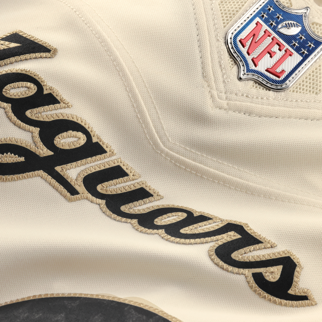 Jacksonville Jaguars Josh Hines-Allen Nike Natural 2026 Rivalries Collection Stitched Limited Jersey
