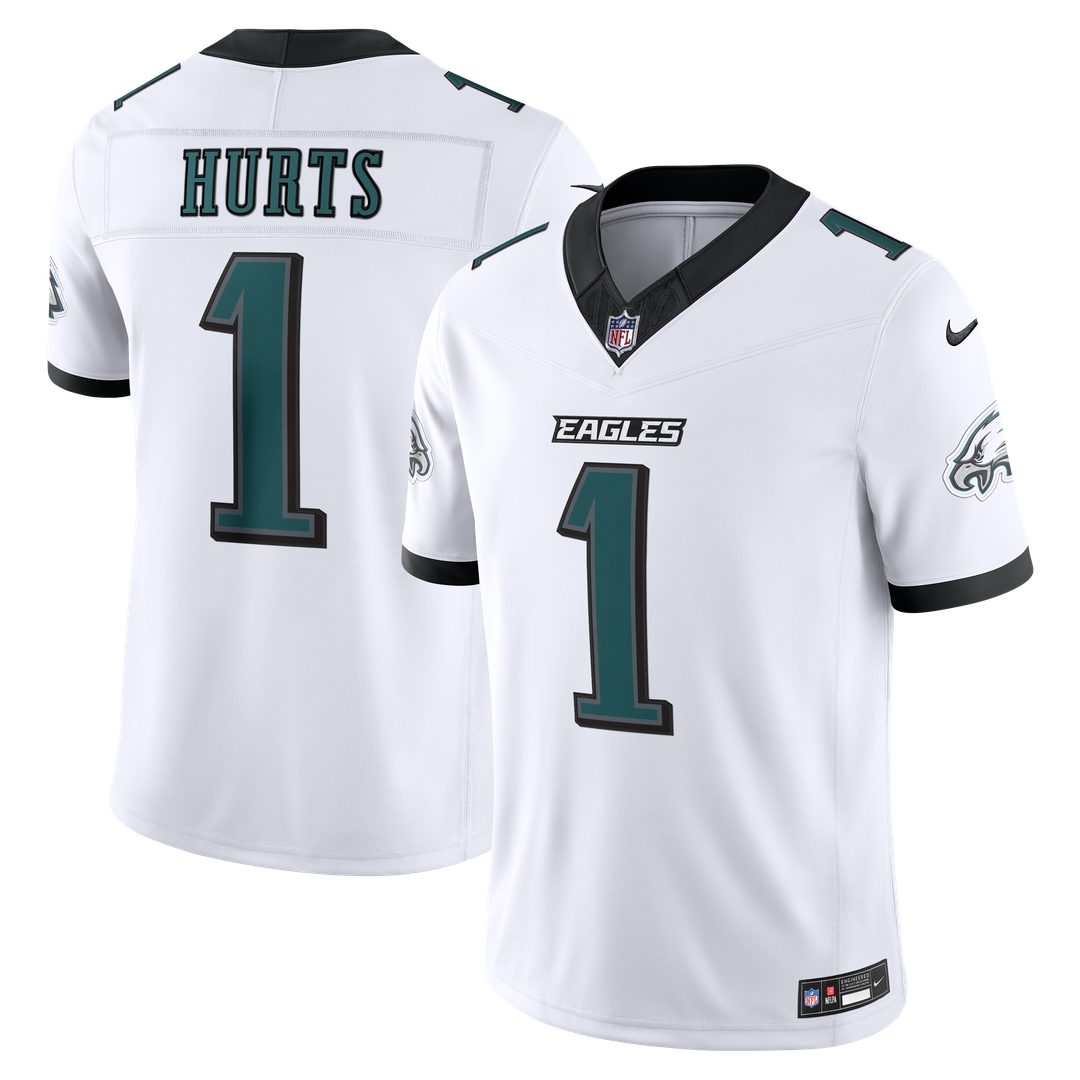 Philadelphia Eagles Jalen Hurts Nike Black Alternate Vapor F.U.S.E. Stitched Limited Jersey